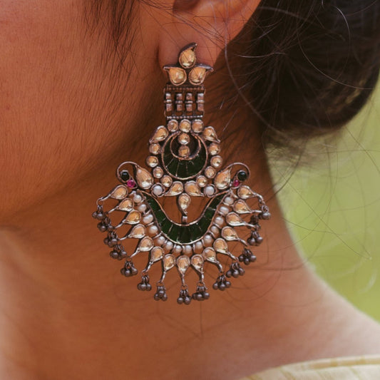 YASWINI OXIDISED EARINGS-ER1953