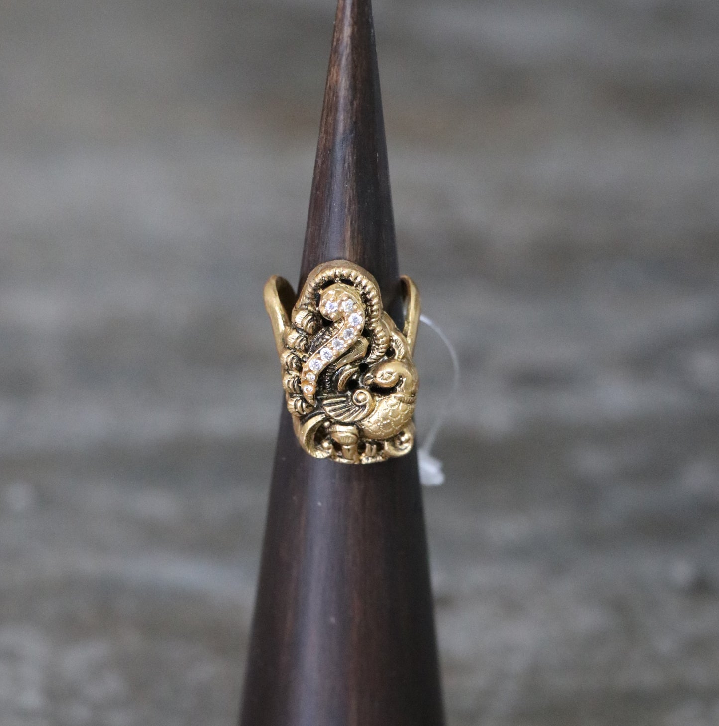 PEACOCK NAGAS RING