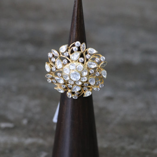 COCKTAIL POLKI RING-RNG1090