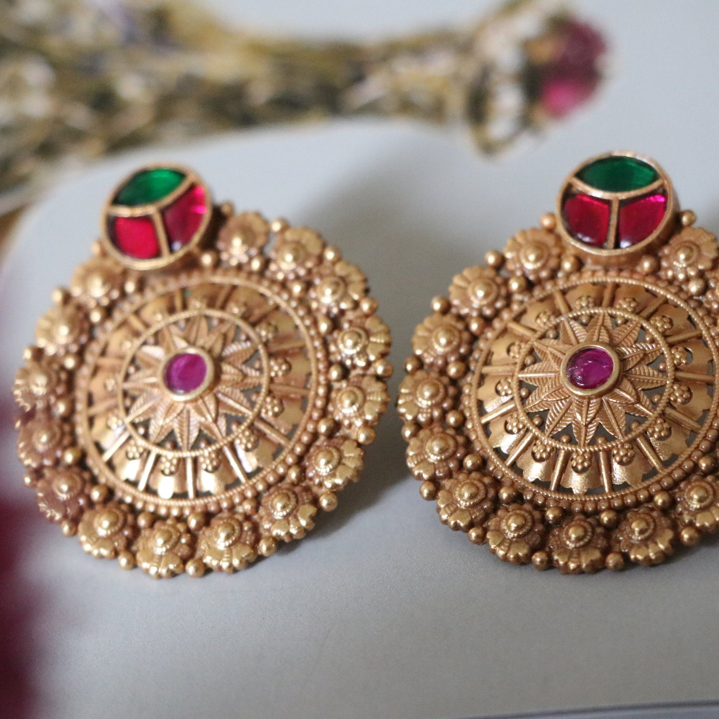 ANANYA ANTIQUE STUDS-ER2107