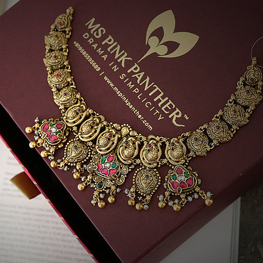 LAKSHYA SHORT NECKLACE-NEK2186