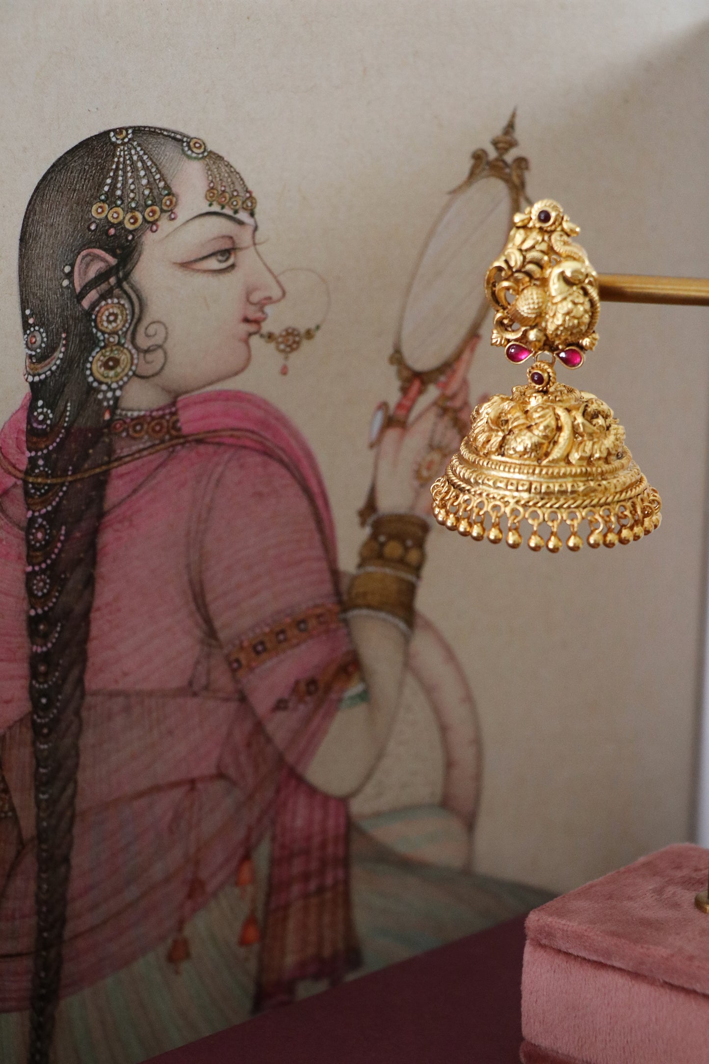 BHAUNI PEACOCK JHUMKI
