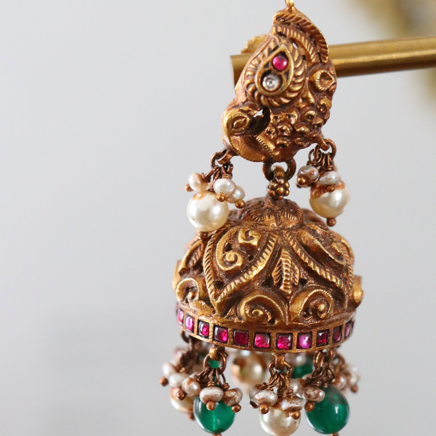 ARUNIMA PEACOCK JHUMKI