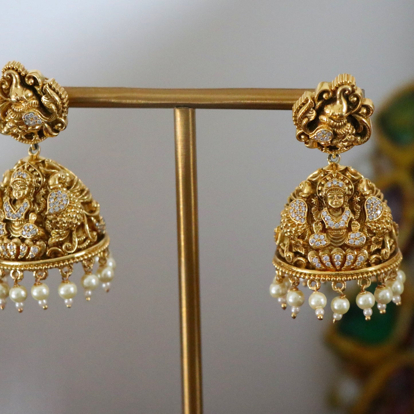 ANVITA LAKSHMI DIAMOND LOOK JHUMKI-JH1257