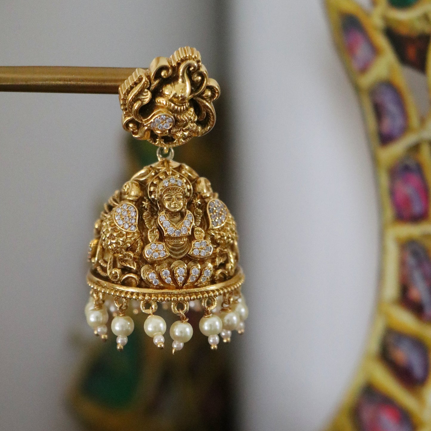 ANVITA LAKSHMI DIAMOND LOOK JHUMKI-JH1257