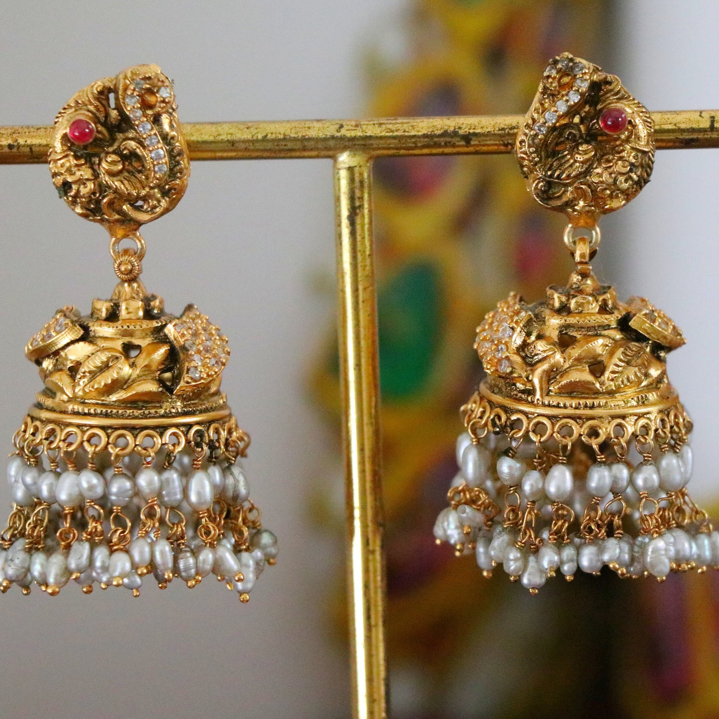 CHANDRIA PEARL JHUMKI-JH1099