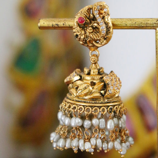 CHANDRIA PEARL JHUMKI-JH1099