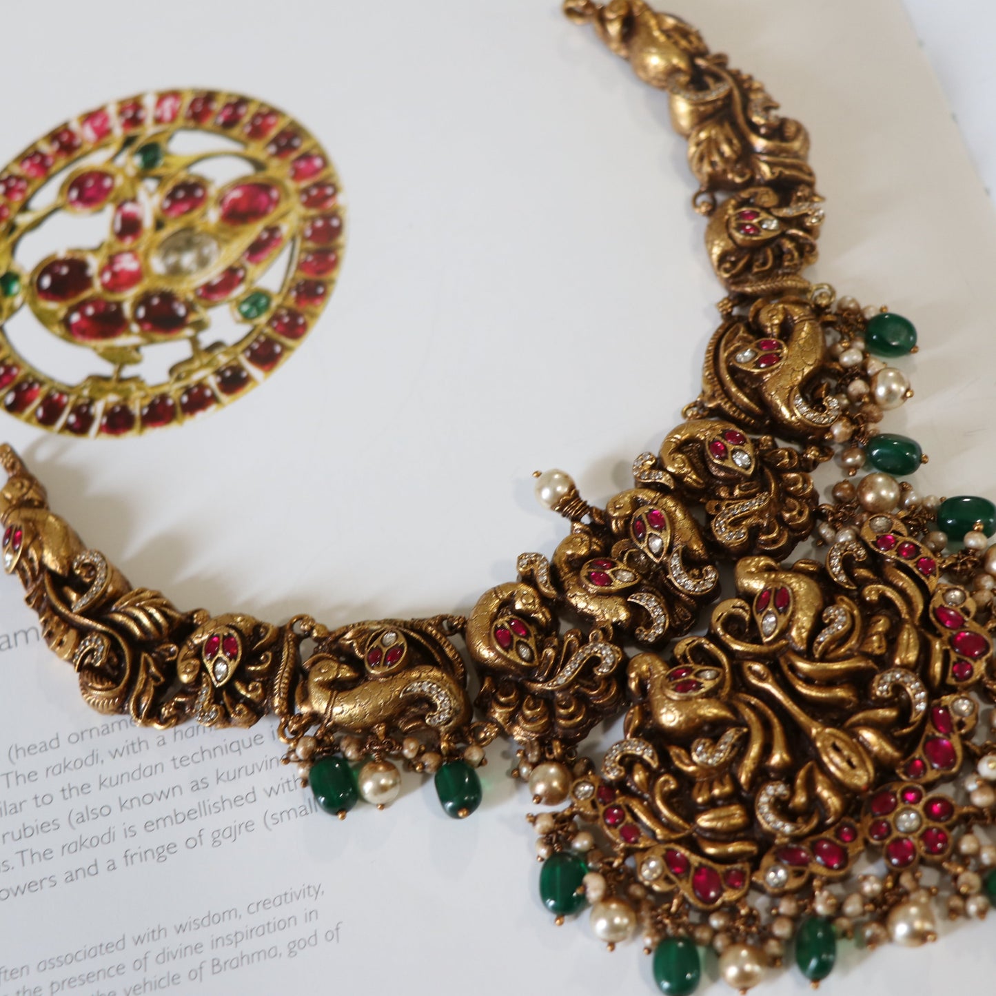 DEEP NAGAS SHORT NECKLACE- NEK2402
