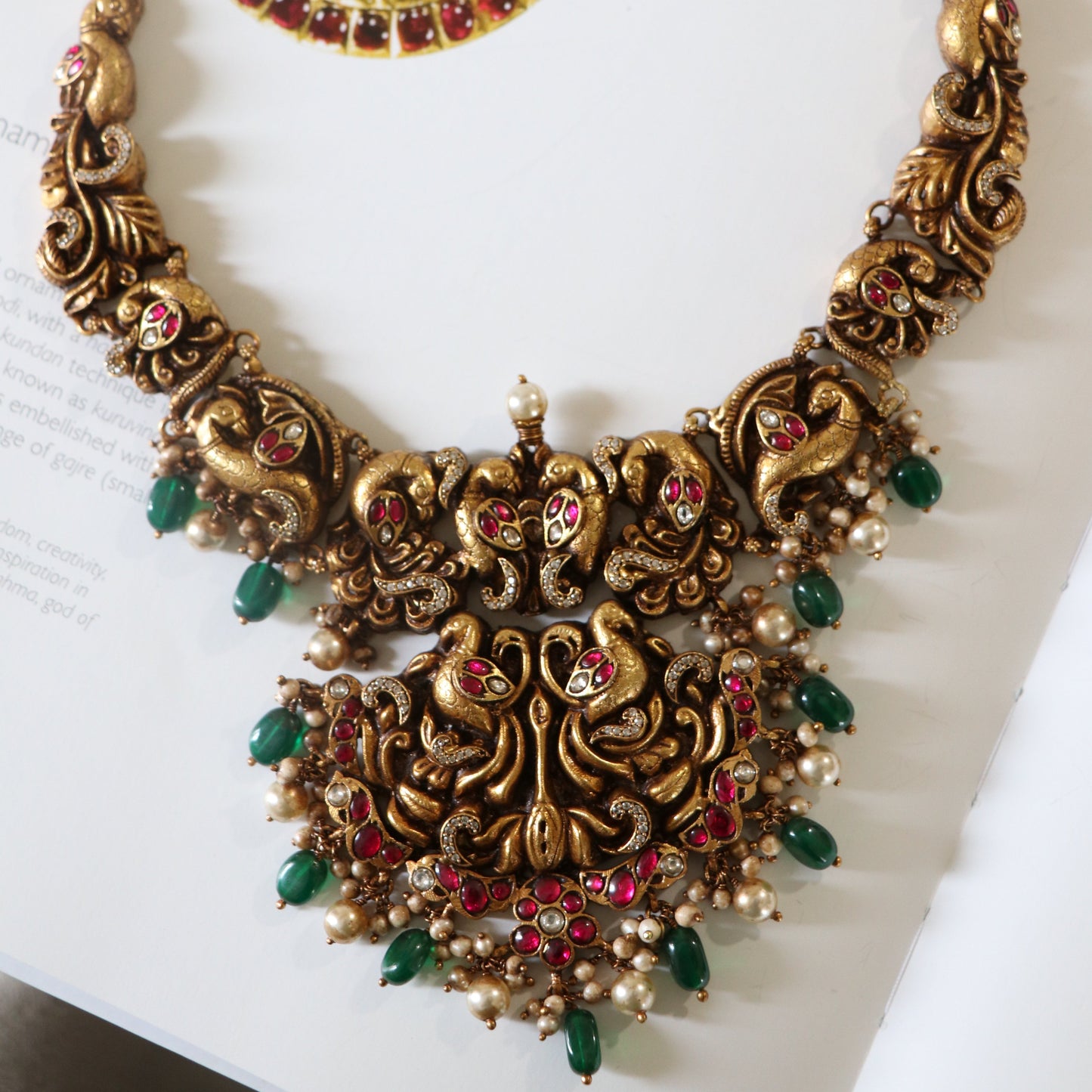 DEEP NAGAS SHORT NECKLACE- NEK2402
