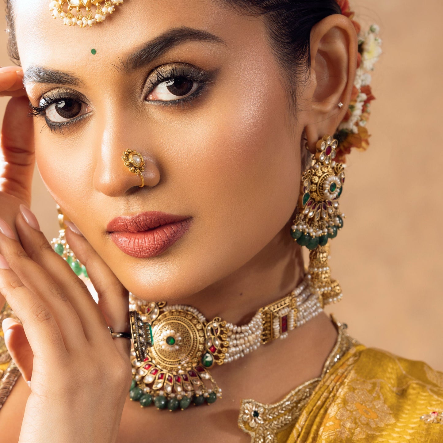 PREETHAM PEARL CHOKER-NS1134