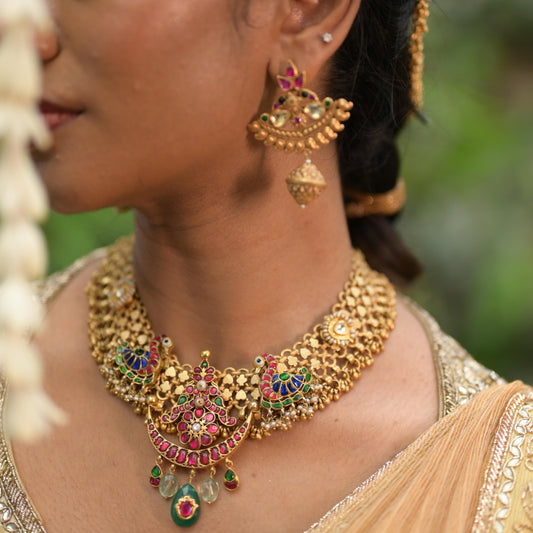 RIYA BRIDAL FUSION-NEK1296,ER1499