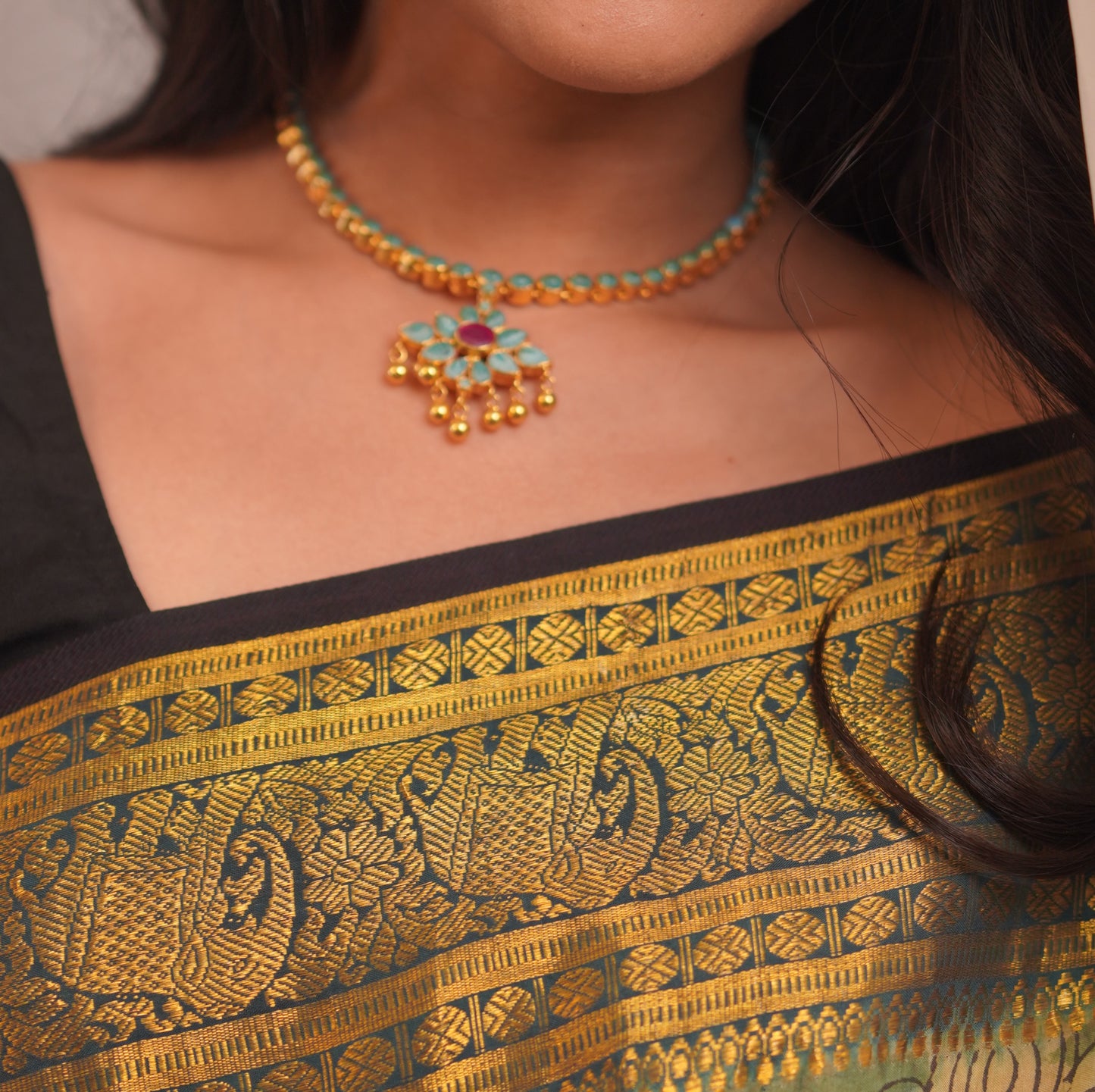 APOORVA TURQUOISE NECKLACE-NEK2337