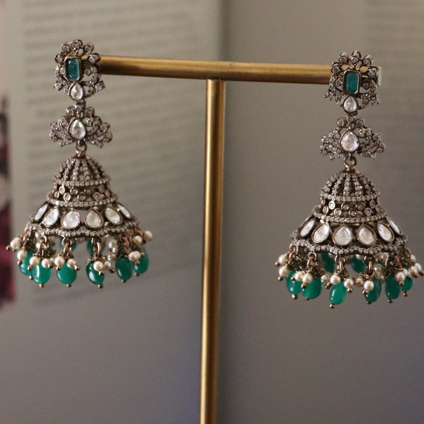 VAEDINI JHUMKI VICTORIAN-JH1484