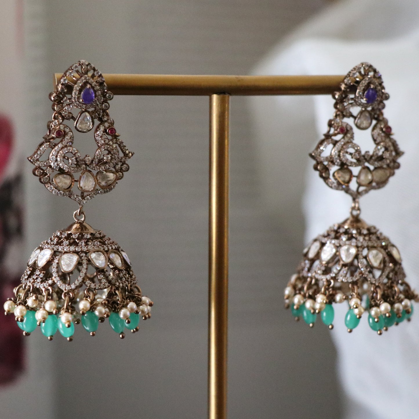 SITARA VICTORIAN JHUMKI-JH1491
