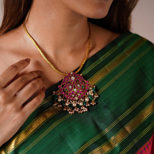 KUNDAN PENDANT-PND1070