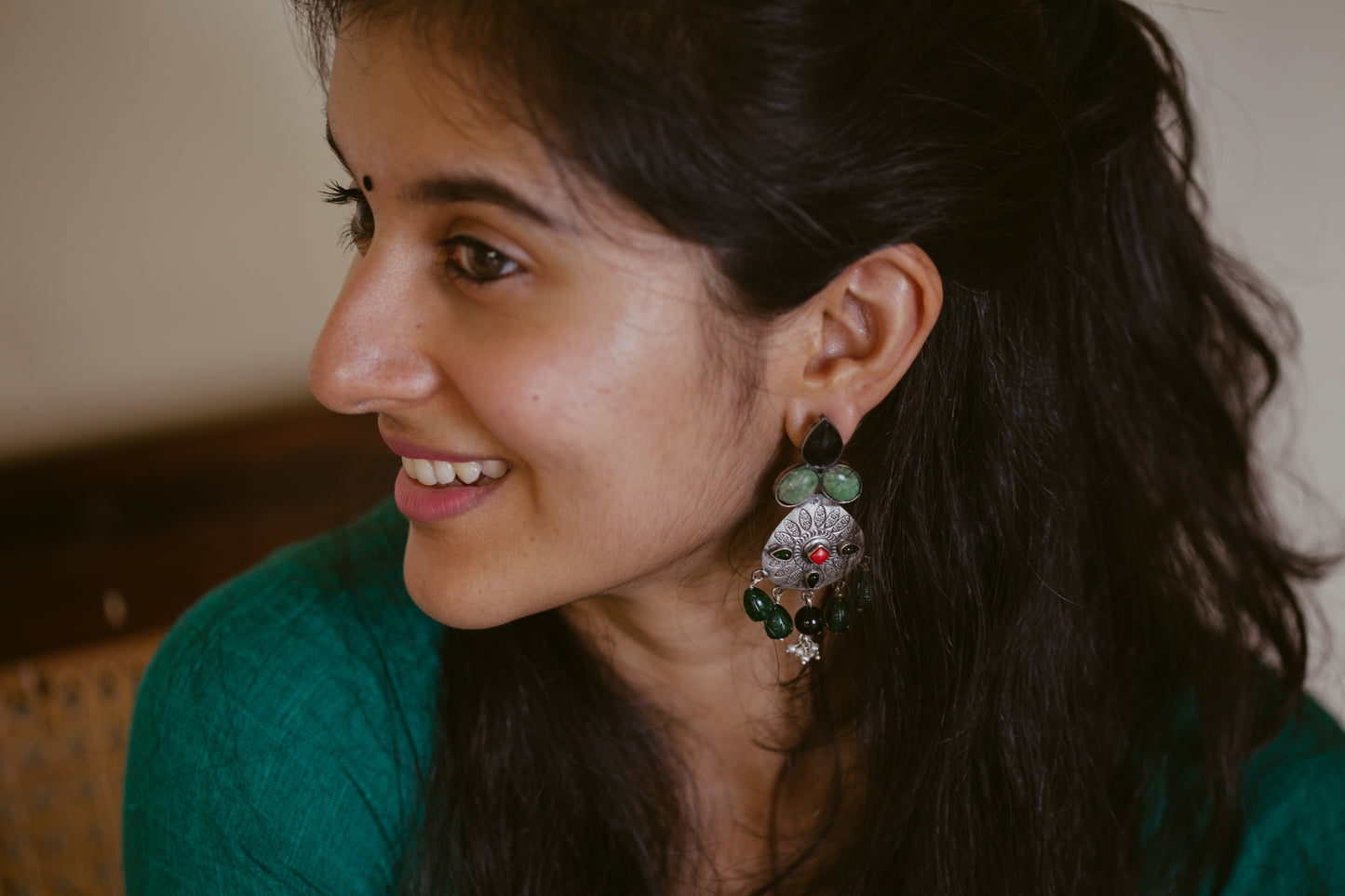 LAYA OXIDISED EARINGS