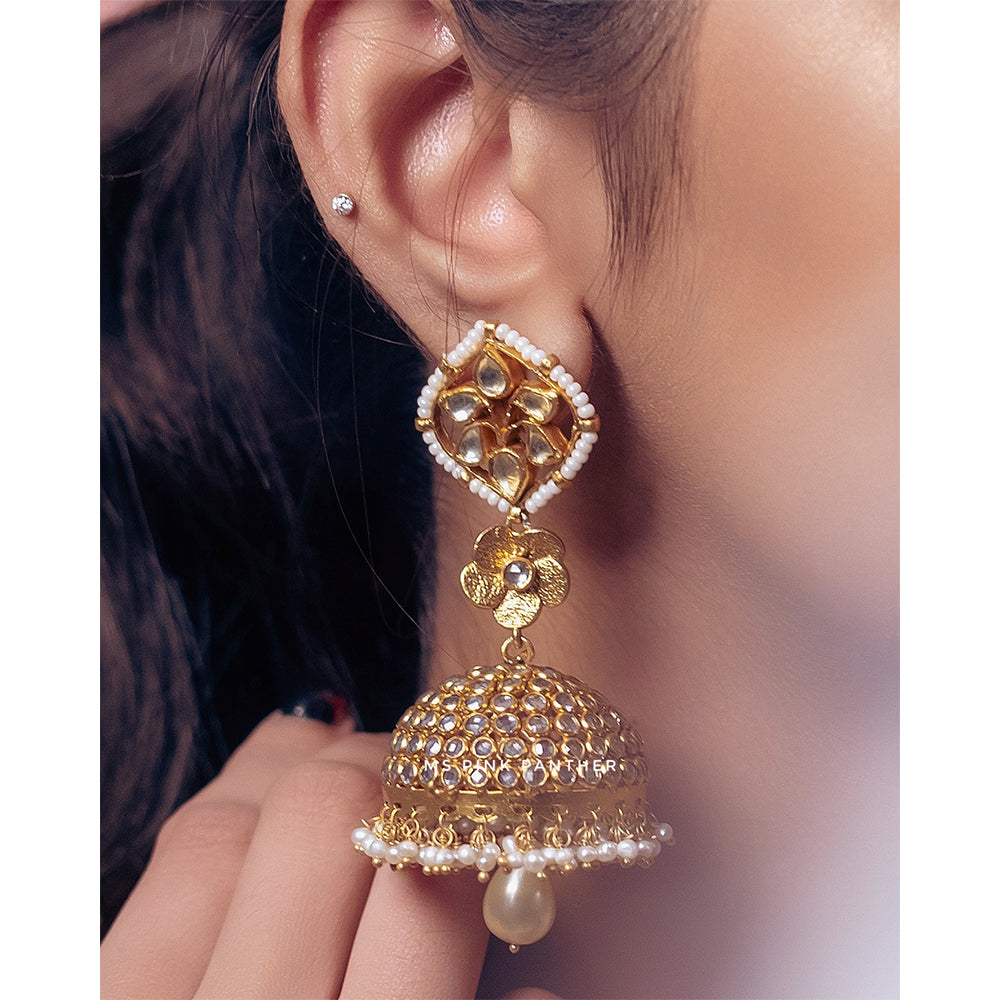 Jhumki look sale