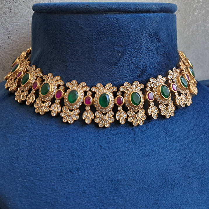 TRADITIONAL WEAR SHORT NECKLACE-SNEK1046