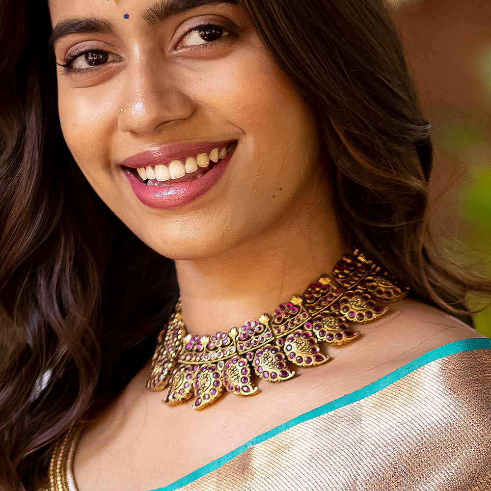RUBY MANGO NECKLACE