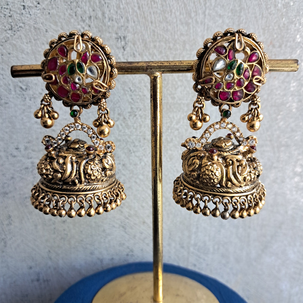 TRADITIONAL BRIDAL  JHUMKI.