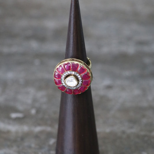 RUBY COCKTAIL RING