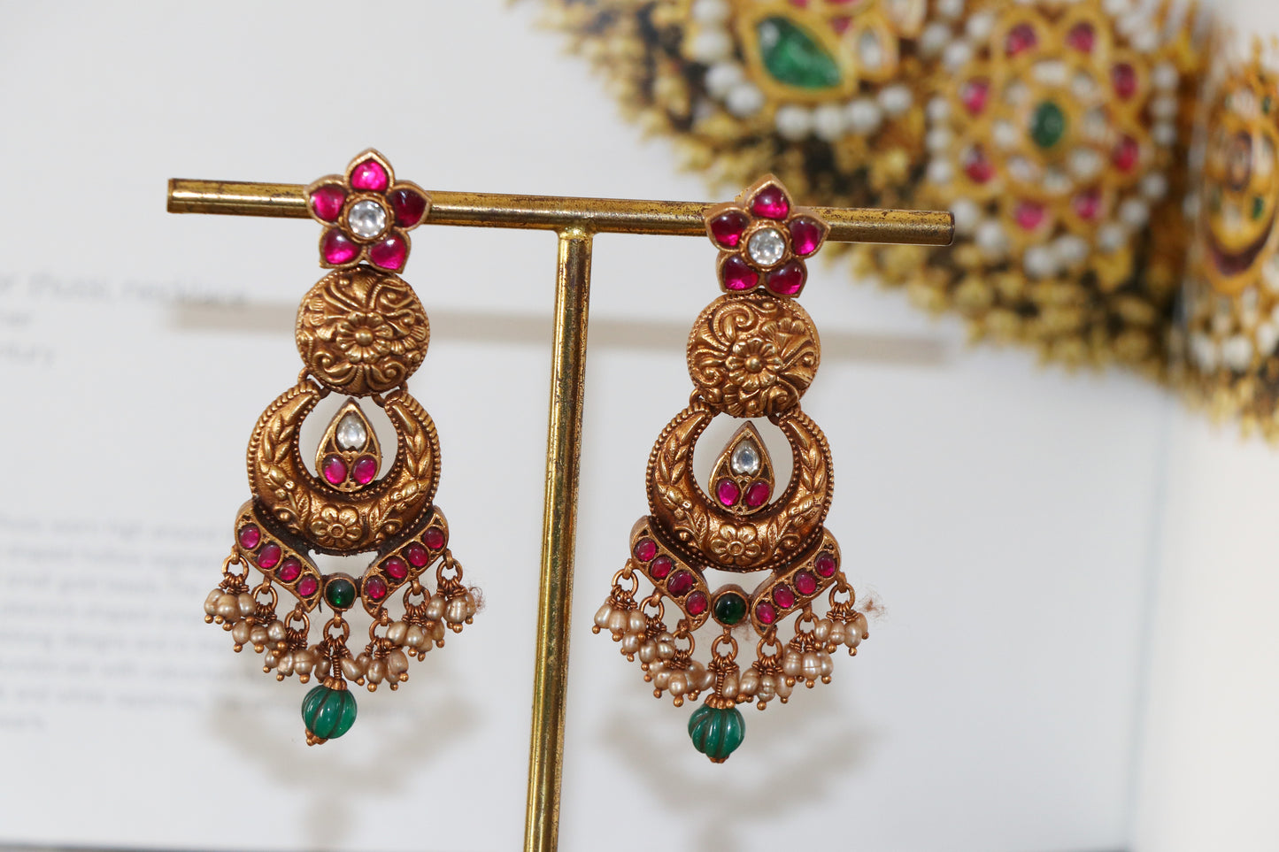 KARTHIKA CHAND EARINGS