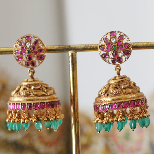 BHARATHI FLOWER JHUMKI-JH1350