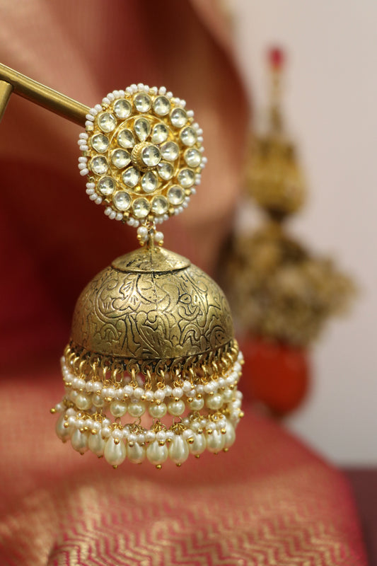 OVERSIZED JHUMKAS