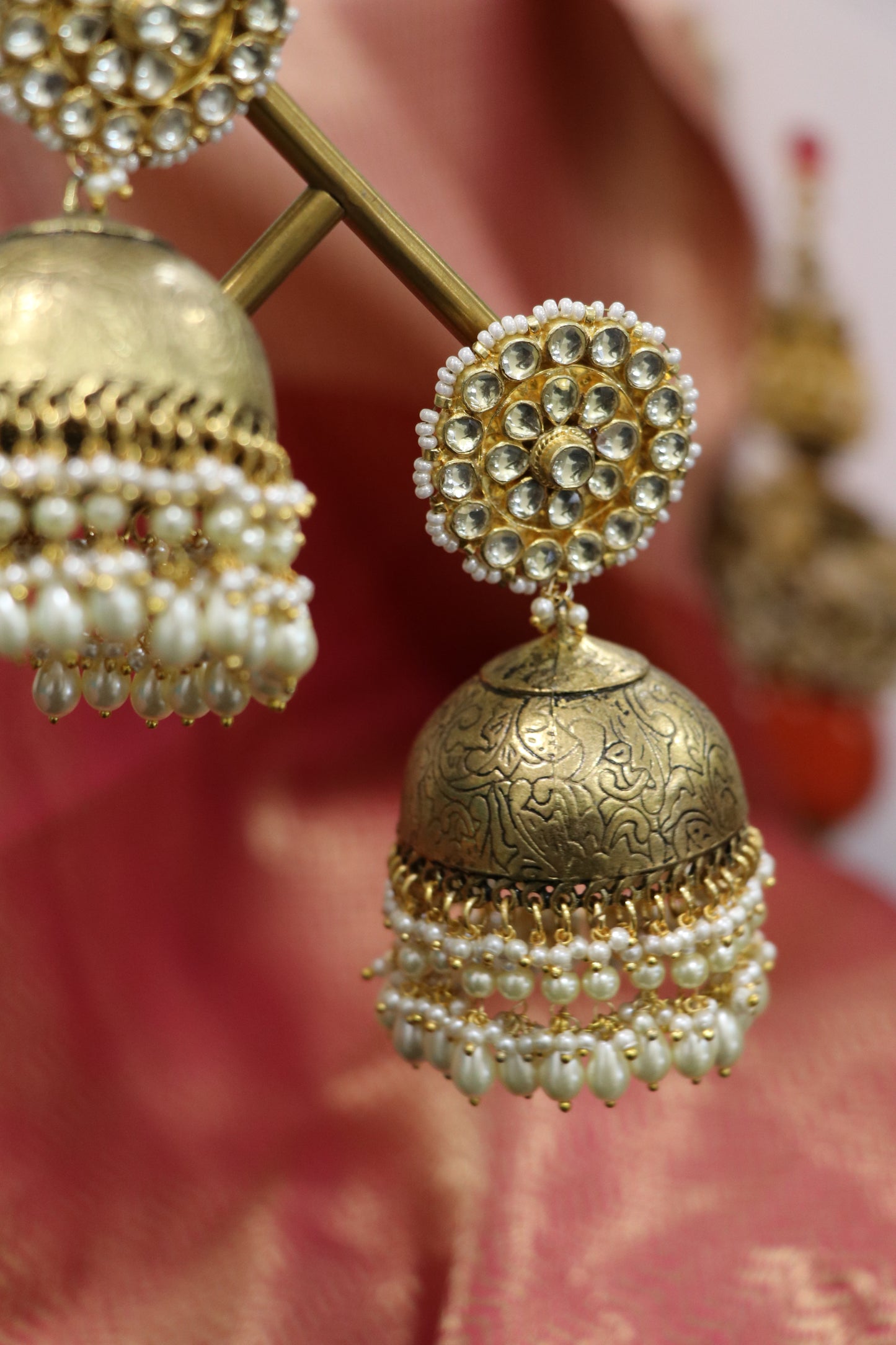 OVERSIZED JHUMKAS