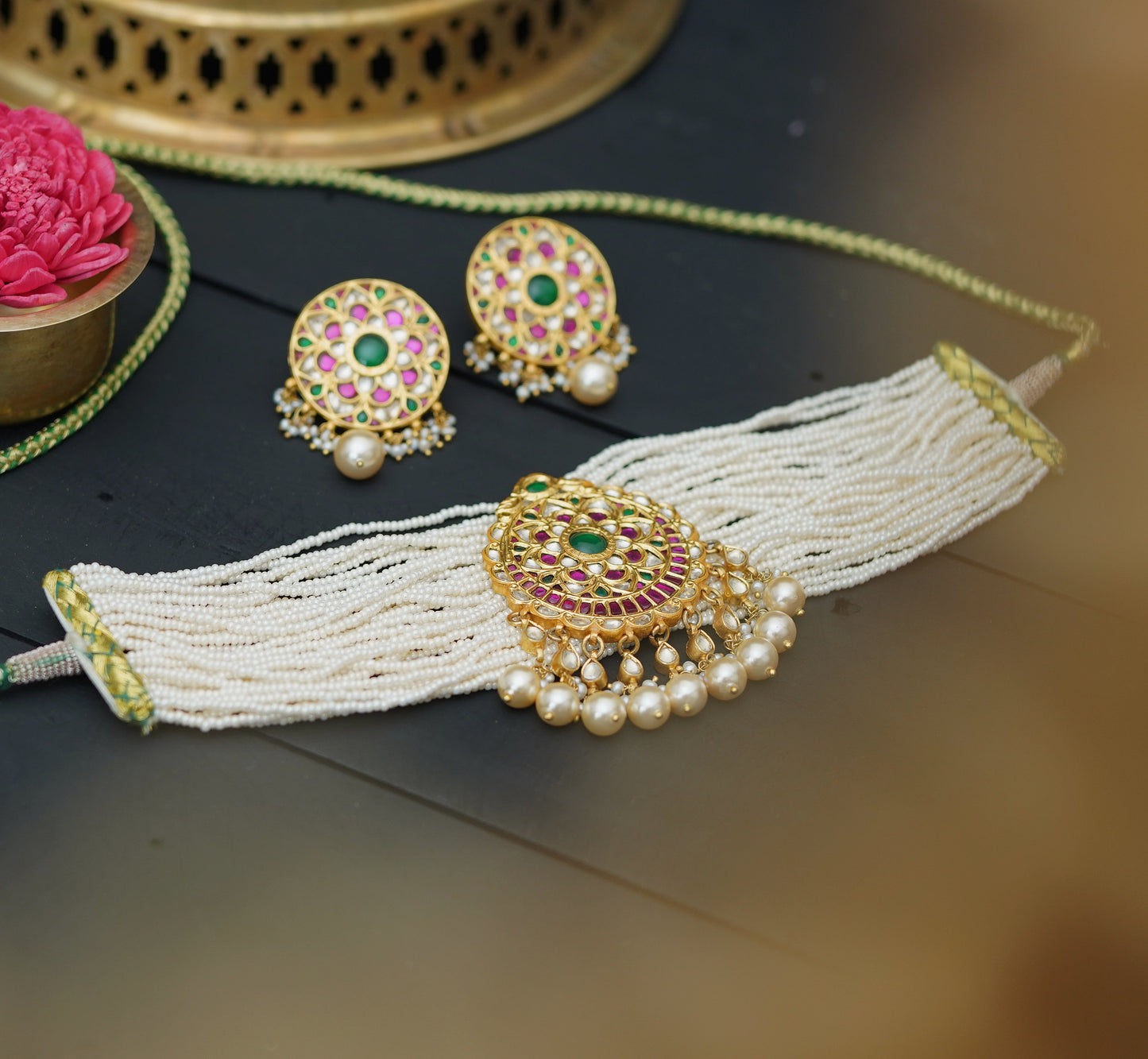 KIRAN  CHOKER SET-NEK1859