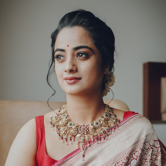 MAHARI SHORT NECKLACE-NEK1112