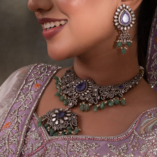 MANDIRA VICTORIAN SET-NEK2324,ER2441