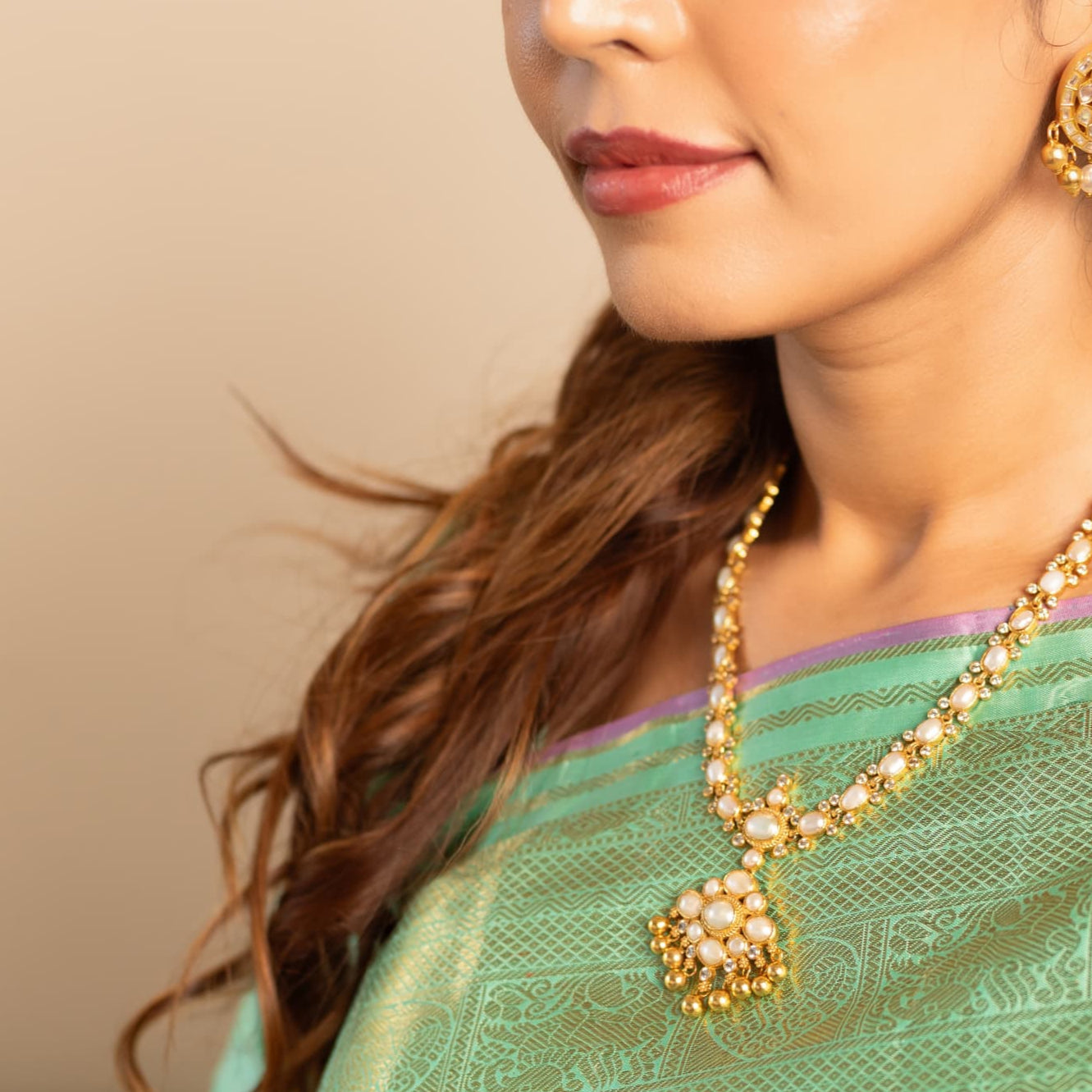 NECKLACE SET-ER2542,NEK1562