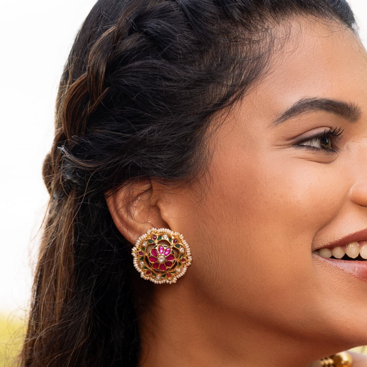 AMAYA FLOWER STUDS -ER1392.