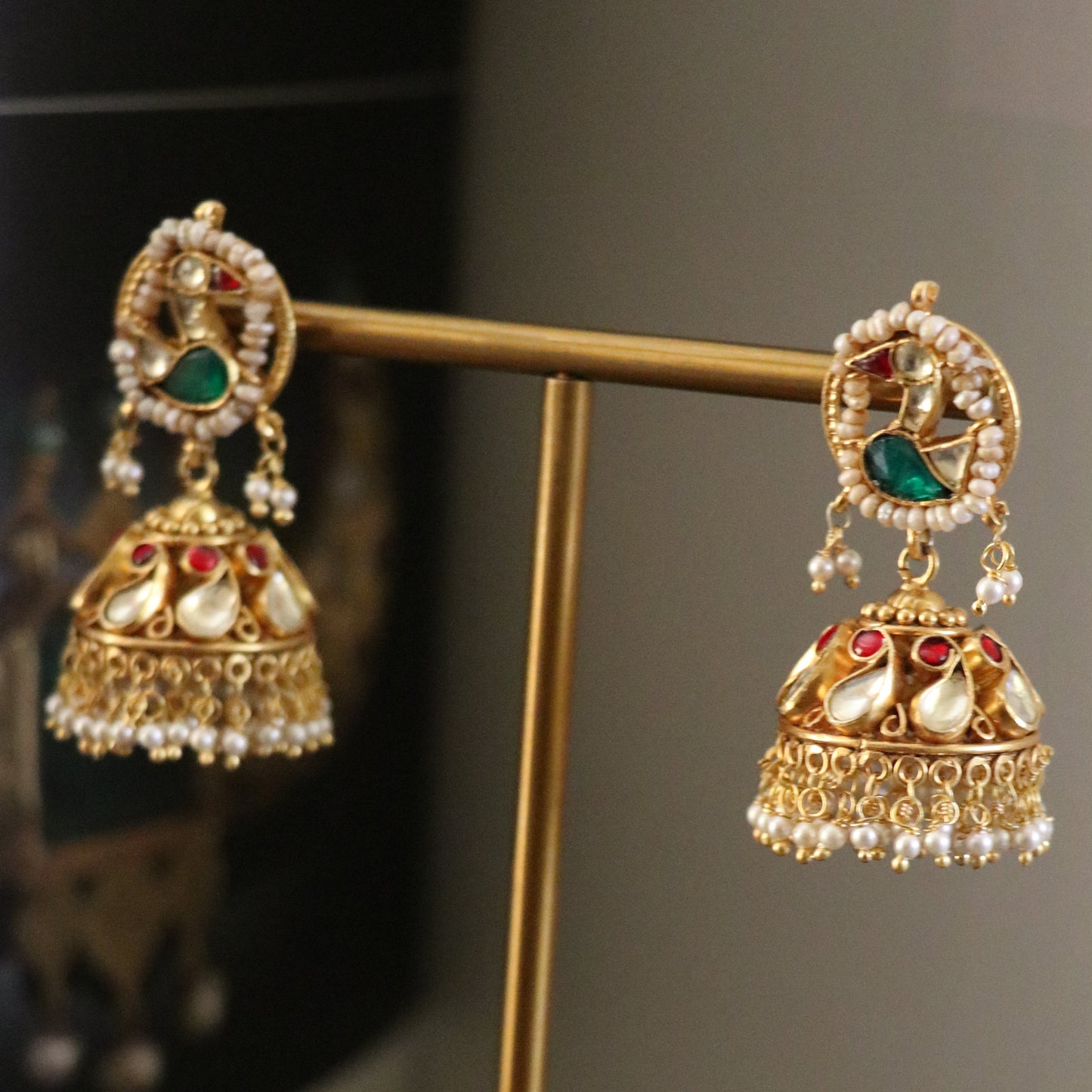SHARANA KUNDAN JHUMKI-JH1474
