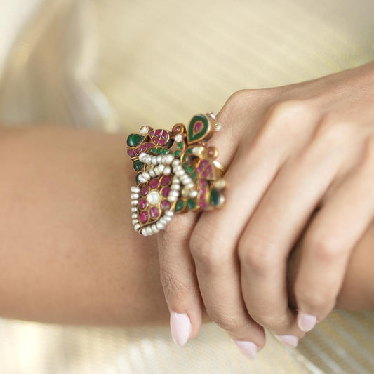 KUNDAN RING-RNG1075
