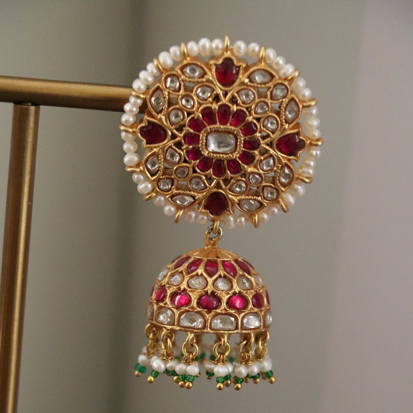 PRIYASI KUNDAN JHUMKI-JH1319