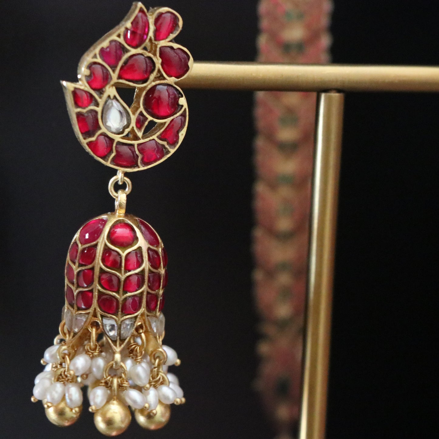 RESHMI KUNDAN JHUMKI-JH1508