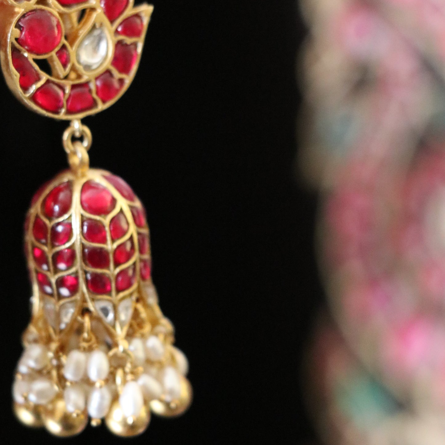 RESHMI KUNDAN JHUMKI-JH1508