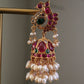 SINDHURA JHUMKIS RUBY -JH1358 @