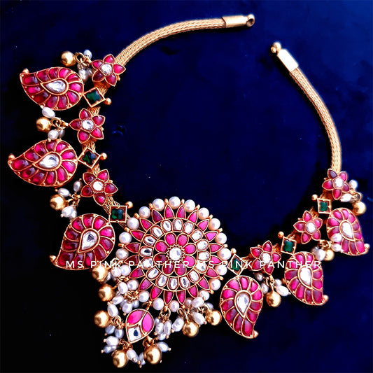 MANGO KUNDAN SHORT NECKLACE