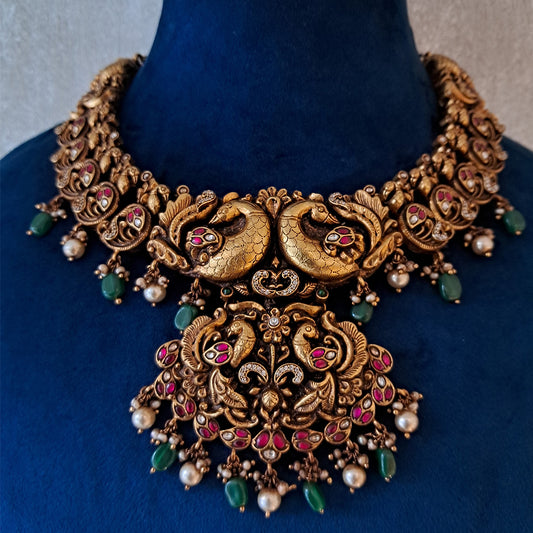 BRIDAL WEAR SHORT NECKLACE